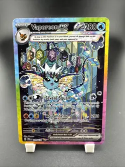 Pokemon Vaporeon ex 149/131 Prismatic Evolutions Holo - Image 2