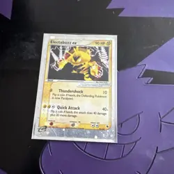 Electabuzz EX 97/109 Holo Rare Pokemon EX Ruby & Sapphire 2003 E-reader - Image 1