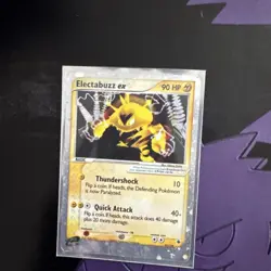 Electabuzz EX 97/109 Holo Rare Pokemon EX Ruby & Sapphire 2003 E-reader - Image 5