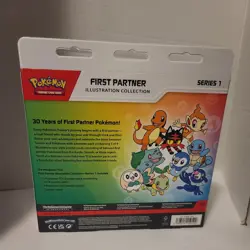 Pokemon TCG First Partners Illustration Collection Series One Box Factory Sealed - Image 2