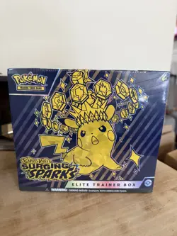 Pokemon Surging Sparks Elite Trainer Box ETB Scarlet & Violet Factory Sealed - Image 1