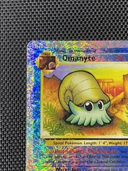 2002 Pokemon Legendary Collection Reverse Holo Foil /110 Omanyte #57 LP/NM - Image 2
