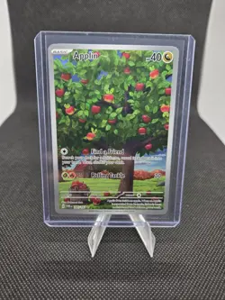 Pokemon Applin 185/167 SV06 Twilight Masquerade Illustration Rare Full Art EN - Image 1