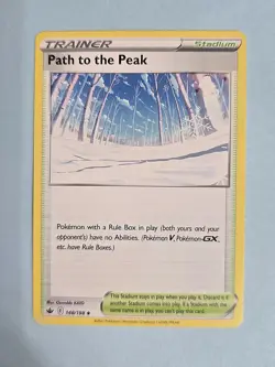 2021 Path to the Peak 148/198 MINT - Chilling Reign - Trainer Stadium - Pokemon - Image 1