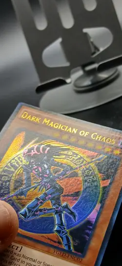 Yugioh Dark Magician of Chaos YGLD-ENC02 Ultra Rare NM - Image 2