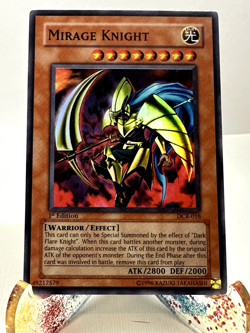YuGiOh! Mirage Knight DCR-018 1st Edition Super Rare LP - Image 1