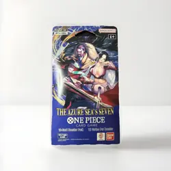 ONE PIECE OP-14 The Azure Sea’s Seven Sleeved Booster Pack English Tcg - Image 1