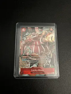 Lucky Roux R PRB02-003 PRB-02 ALT ART One Piece ENGLISH Edition Vol. 2 NM - Image 1