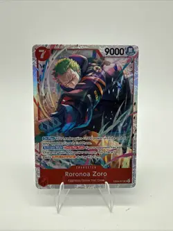 One Piece Roronoa Zoro EB04-007 SR ENGLISH OP15 NM - Image 1