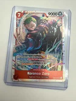 One Piece Roronoa Zoro EB04-007 SR ENGLISH OP15 NM - Image 3
