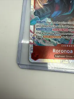 One Piece Roronoa Zoro EB04-007 SR ENGLISH OP15 NM - Image 4