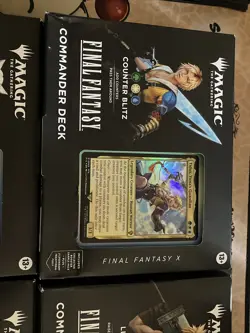 Magic The Gathering Final Fantasy Commander Deck Set Of 4 (decks only) - Image 3