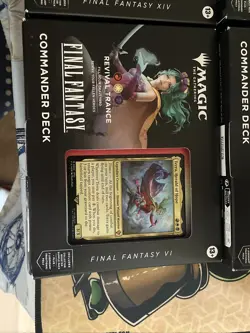 Magic The Gathering Final Fantasy Commander Deck Set Of 4 (decks only) - Image 5
