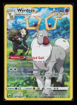 Wyrdeer TG06/TG30 SWSH10: Astral Radiance Trainer Gallery Pokemon Card - Image 1