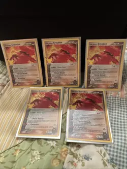 Lot of 5 Groudon 017/025 - Pokemon Celebrations Holo Rare - NM/Mint - Image 1
