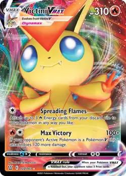 Pokemon Victini VMAX - 022/163 - Ultra Rare NM-Mint Battle Styles - Image 1