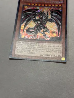 Yugioh! Red Eyes Darkness Metal Dragon LCJW-EN050 Secret Rare 1st Edition NM - Image 2