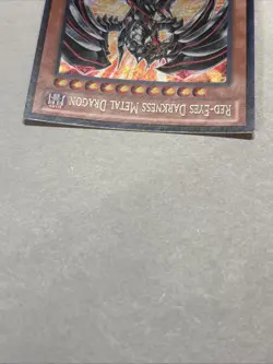 Yugioh! Red Eyes Darkness Metal Dragon LCJW-EN050 Secret Rare 1st Edition NM - Image 3