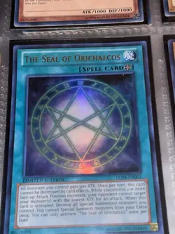 Yu-Gi-Oh! The Seal of Orichalcos Spell Normal Holo Limited Ed LC03-EN001 - Image 1
