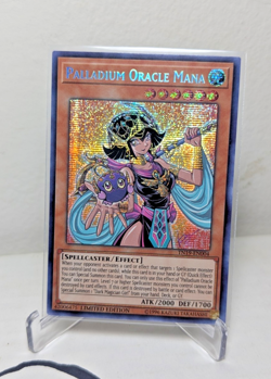 Palladium Oracle Mana TN19-EN004 YuGiOh! Prismatic Secret Rare LIMITED - NM - Image 1