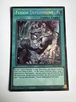 Yugioh! Fusion Deployment - CH01-EN029 - Secret Rare - 1st Edition Near Mint, En - Image 1