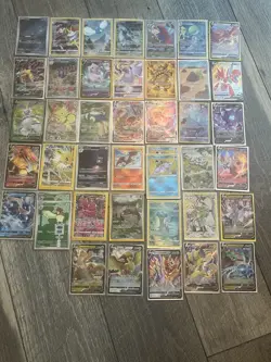 Pokemon Cards Lot Of 42 Giratina V Perrserker Vmax Vstar Charizard Full Art M/NM - Image 1