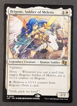 MTG Card - 1x Brigone Soldier of Meletis - Foundations Jumpstart - NM - Anime - Image 1