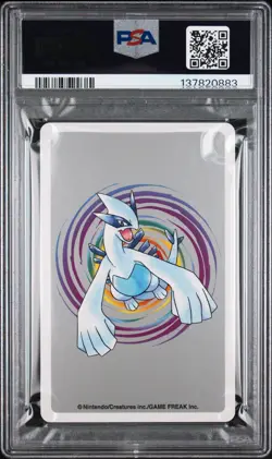 2000 POKEMON SILVER VERSION PLAYING CARDS 9 OF HEARTS #197 UMBREON PSA 10 - Image 2