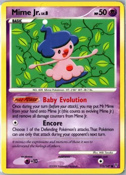 Pokemon Card - Mime Jr. 115/147 Supreme Victors Common Lightly Played - Image 1