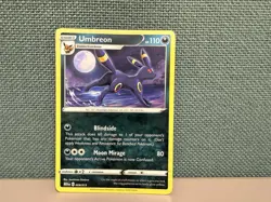 Umbreon 009/015 McDonald's 2024 Stage 1 110 HP Promo Regular Pokemon Card - Image 1
