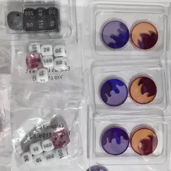 POKEMON TCG ACCESSORIES / No Cards / MEW COINS, Dice Sets, VSTAR, Burn & Poison - Image 2