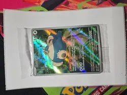 Snorlax SVP EN 051 Black Star Promo Scarlet & Violet Pokemon 151 Card - SEALED - Image 1