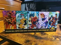 Dragon Ball Super Card Game Fusion World 1st Anniversary Set Sealed (ENGLISH) - Image 1
