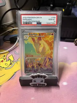 Rapidash Illustration Rare - 189/182 - Pokemon Sv10: Destined Rivals - PSA 10! - Image 1