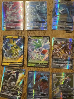 Pokemon TCG Moltres & Zapdos & Articuno GX 44/68 Holo TAG TEAM 2-Card Lot - Image 5