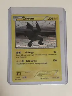 Zekrom BW005 Black Star Promo Holo Pokemon TCG Card - Image 1