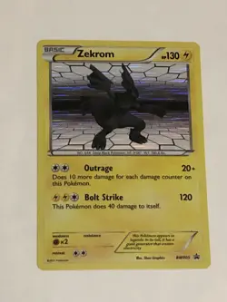 Zekrom BW005 Black Star Promo Holo Pokemon TCG Card - Image 2