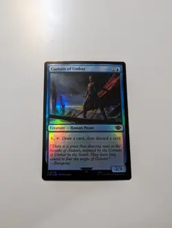 MTG - Captain of Umbar (Foil) - Lord of The Rings NM/M Condition - Image 1
