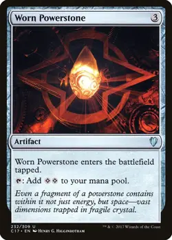 ~1x Worn Powerstone x1 ~NM~ C17 Magic the Gathering MtG~ - Image 1