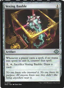 Vexing Bauble 212 UC Modern Horizons 3 Magic: The Gathering NM/M - Image 1