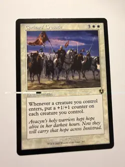 Cathars' Crusade ✅ Innistrad Remastered ✅ Magic (mtg) - Image 1