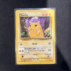 PIKACHU 58/102 E3 STAMPED PROMO POKEMON ENGLISH WOTC ERA PROMO 1999 - Image 1