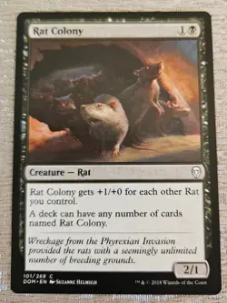 Rat Colony MTG Dominaria Regular 101/269 NM - Image 1