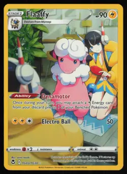2022 SWORD & SHIELD SERIES - SILVER TEMPEST - TRAINER GALLERY FLAAFFY RARE #TG3 - Image 1