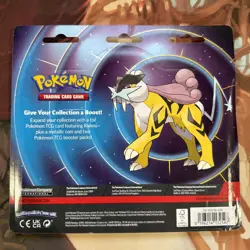 NEW Pokemon Mega Evolution & Phantasmal Flames 2-Pack Blister Sealed - Raikou - Image 2