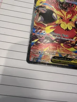 Mega Emboar ex Ascended Heroes 273/217 Special Illustration Rare Pokemon TCG NM - Image 4