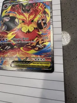 Mega Emboar ex Ascended Heroes 273/217 Special Illustration Rare Pokemon TCG NM - Image 5