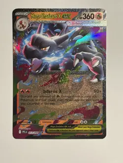 Pokemon TCG Mega Charizard X EX 013/094 Phantasmal Flames English NM 13/94 - Image 1