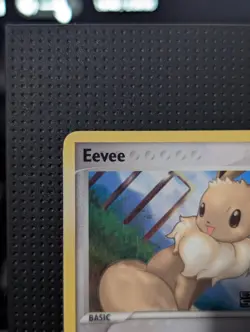 EEVEE REVERSE HOLO STAMP 69/113 EX DELTA SPECIES POKEMON ENGLISH NM - Image 2