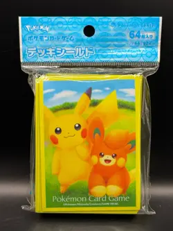 SEALED PIKACHU & PAWMI BEST FRIENDS SLEEVES POKEMON CENTER JAPAN POKEMON TCG - Image 1